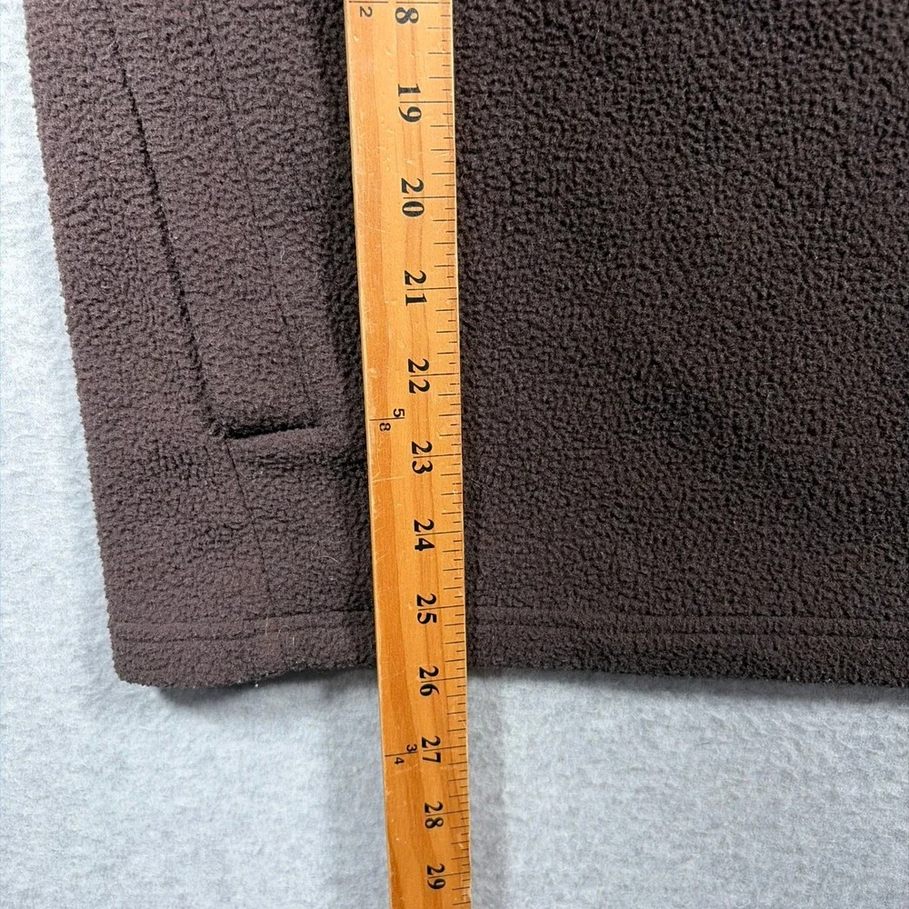 Cotopaxi Abrazo Fleece Pullover Men Medium Brown Orange Colorblock Quarter Zip